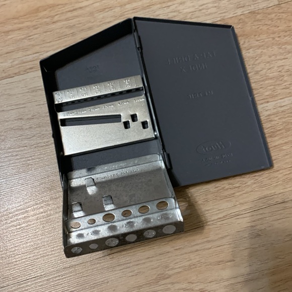 Huot 12675 Tap and Drill bit Index for metric Tap - Picture 3 of 6